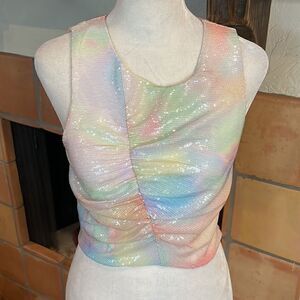 Amanda Uprichard Jacinta Top in Glow, S!